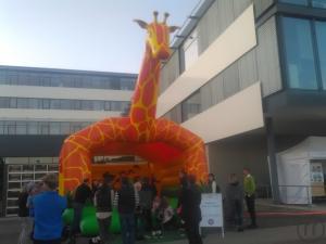 2-Giraffe groß Hüpfburg