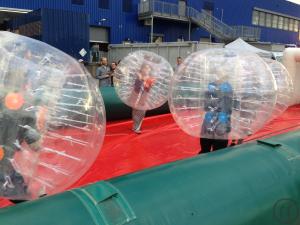 Bubble Soccer mit großem Feld