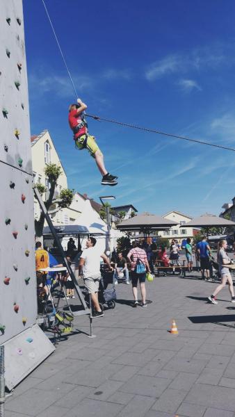 2-Kletterwand, Klettermodul, Kletterspaß, Kletterberg