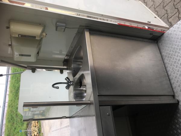 4-Imbiss Imbissanhänger Foodtruck Imbisswagen Grill mit Kühlzelle