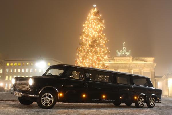 3-Stretchtrabi für Stadtrundfahrten in Berlin. Stretchtrabant, Trabant Rundfahrt Trabi City To...