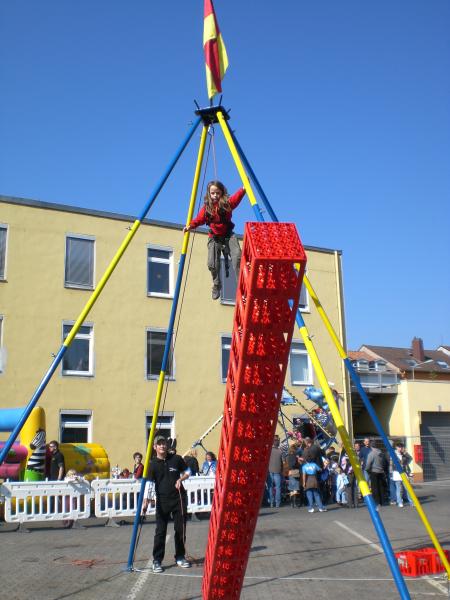 3-Kistenklettern, Kletterspaß, Klettern