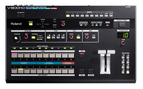 1-Roland V-800HD Multi-Format Live Video Switcher