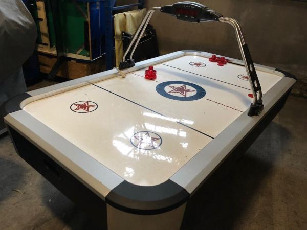 1-Airhockey, Hockey, Table game, Games