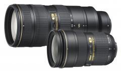 1-Nikon AF-S Zoom NIKKOR 24-70 mm 1:2,8G ED + AF-S NIKKOR 70-200 mm 1:2,8G ED VR II