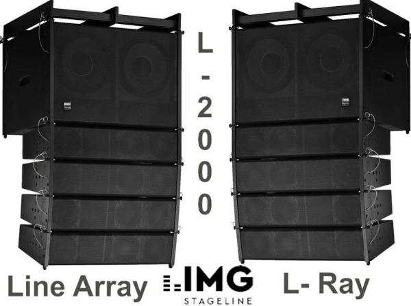 Tonanlage - Line Array IMG L-2000, Lautsprecheranlage