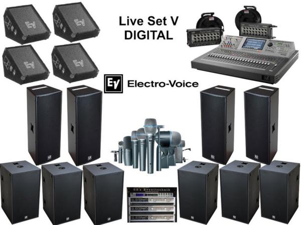 Komplettsystem für Live Acts - Band Pack V - DIGITAL -
