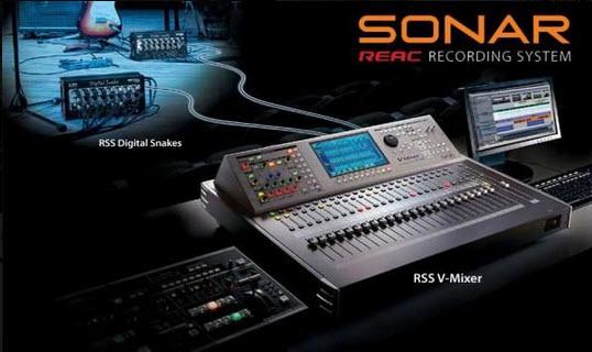 Komplettpaket - 40 Kanal Live Recording mit Roland V-Mixing System und SONAR 8.5