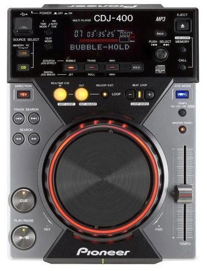 1-CD Player CDJ 400 - Umfassend ausgestattet und extrem vielseitig: Unser digitales DJ-Deck CDJ-400