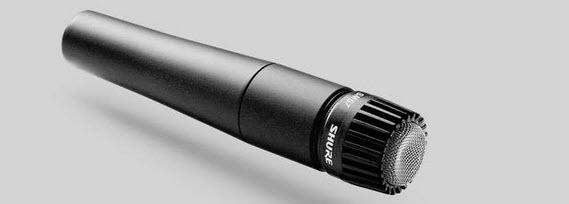 Shure SM 57 - Instrumentenmikrofon - Die Nummer 1 weltweit für Drums, E-Gitarre und Percussion