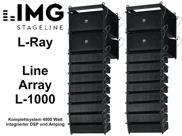 1-Lautsprecheranlage -Line Array L-1000 Set II