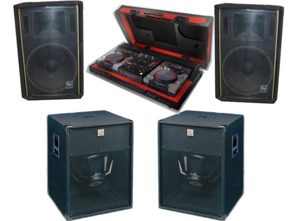 1-Lautsprecheranlage DJ Party Pack III - Komplettsystem