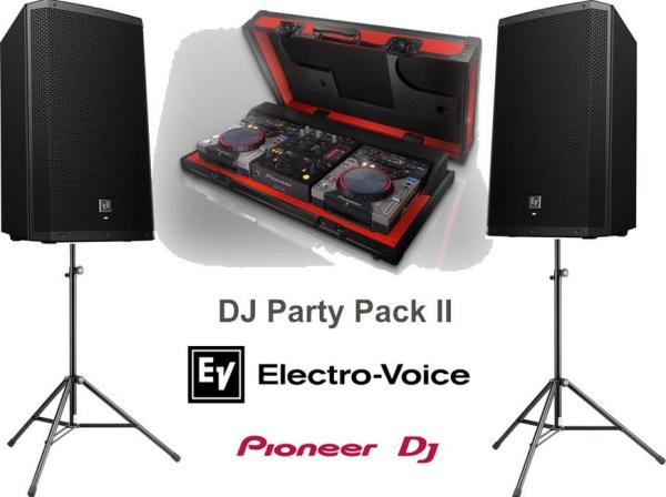 Tonanlage -DJ Party Pack II - Lautspecheranlage