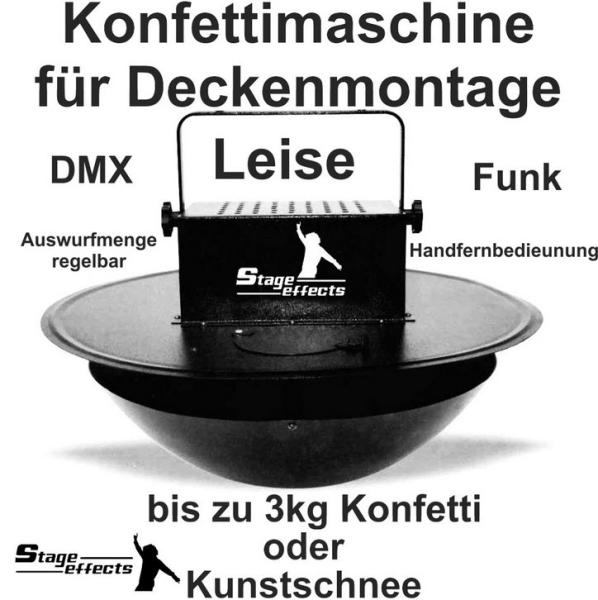 Konfettimaschine - DMX - Roof Blower -Werfer - Swirl