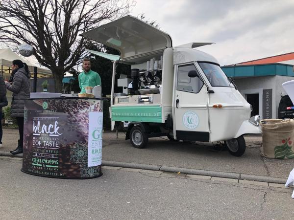 4-Kaffee Catering mit exklusiver Ape und Barista