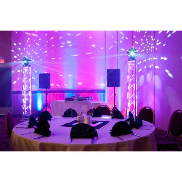 Licht- und Musikanlage speziell für Hochzeiten