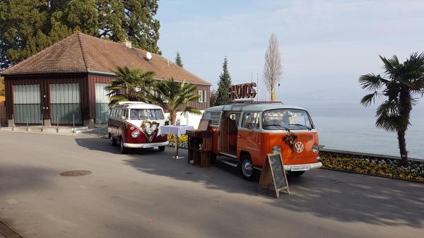 6-Brautauto, Hochzeitsazuto, VW T1 Bulli zum selber fahren