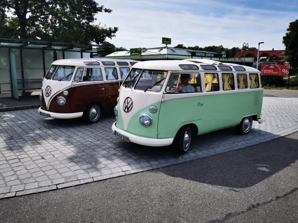 4-Brautauto, Hochzeitsazuto, VW T1 Bulli zum selber fahren