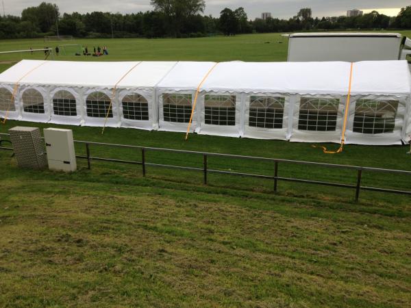 6-Festzelt - Partyzelt - Zelt - Gartenzelt XXL in 10 x 6 oder 5 x 12 m auf Wunsch auch mit Boden
