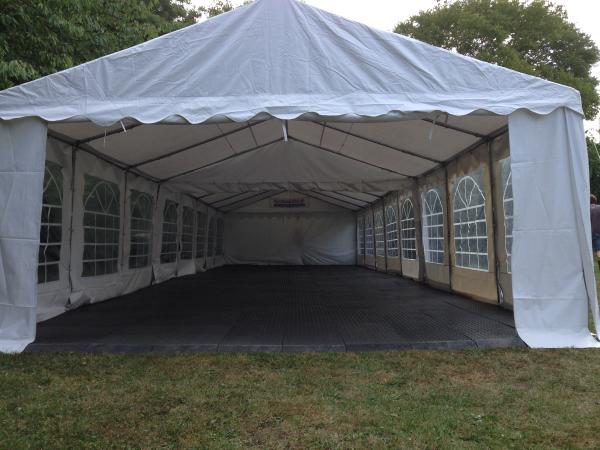 6-Festzelt - Partyzelt - Zelt - Gartenzelt XXL in 5 x 18 m auf Wunsch auch mit Boden