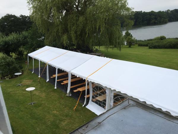 5-Festzelt - Partyzelt - Zelt - Gartenzelt XXL in 5 x 18 m auf Wunsch auch mit Boden