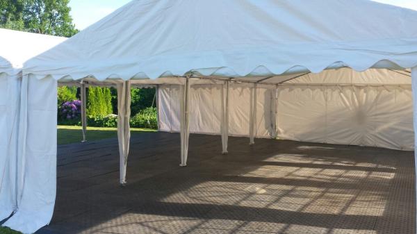 4-Zelt - Partyzelt - Festzelt - Gartenzelt 10 x 10 oder als 5 X 20 m TWO in ONE