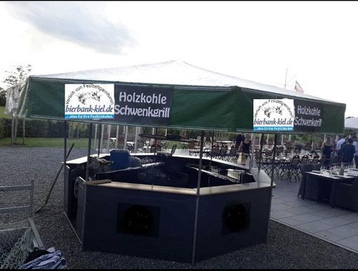 1-Schwenkgrill XXL Holzkohle Grill Verleih