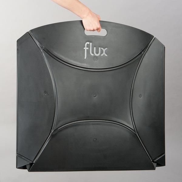 2-Flux Chair, Faltstuhl, Schwarz