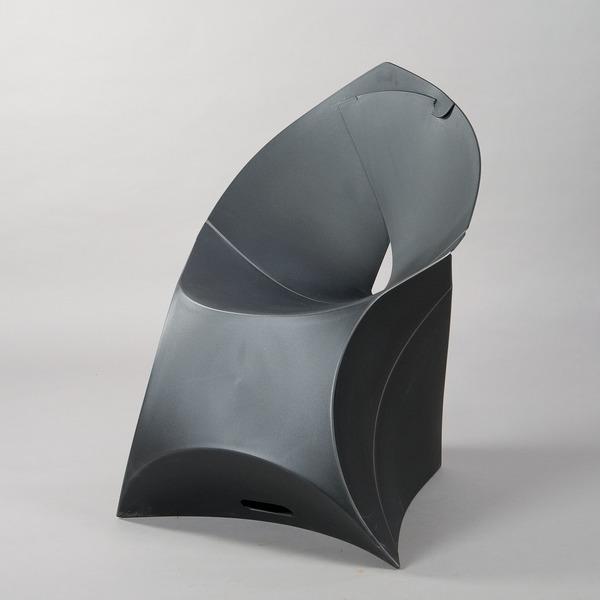 1-Flux Chair, Faltstuhl, Schwarz