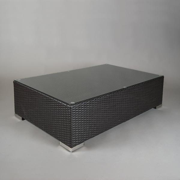 Loungemodul "Spa", Tisch, Anthrazit-Braun