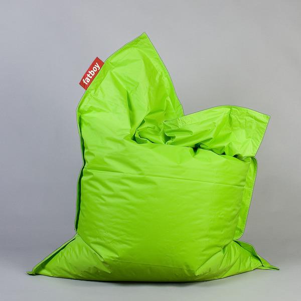 Sitzsack, "Fatboy", Nylon, 180 x 160 cm, Lime