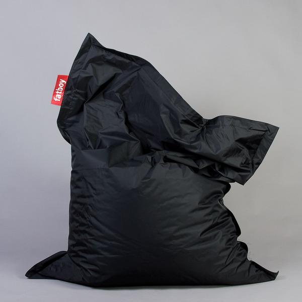 Sitzsack, "Fatboy", Nylon, 180 x 160 cm, Schwarz