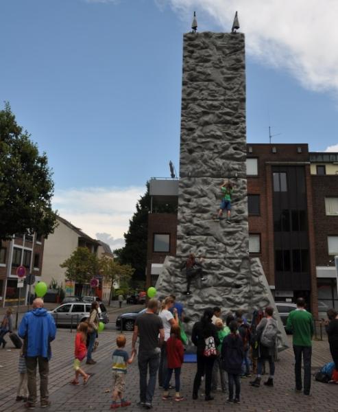 1-Kletterwand, Kletterberg, Kletterturm mieten