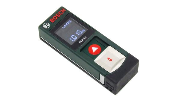 Laser-Entfernungsmesser digital Bosch PLR15 Messgerät Digitalmessgerät Entfernungsmessgerät