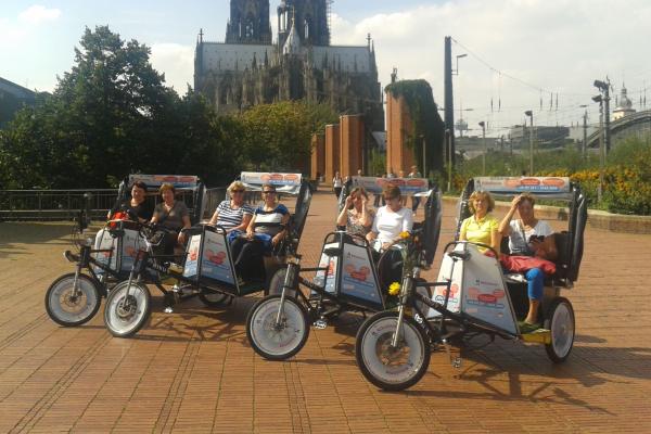 Rikscha ohne Fahrer zu vermieten