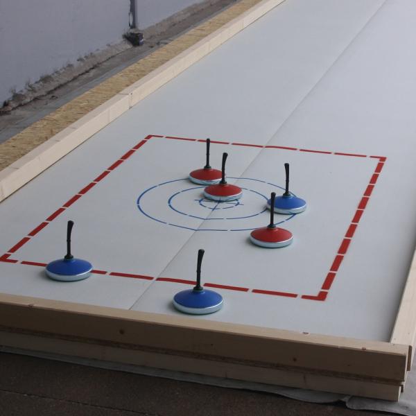 2-Eisstockschießen / Curling / Lattlschießen