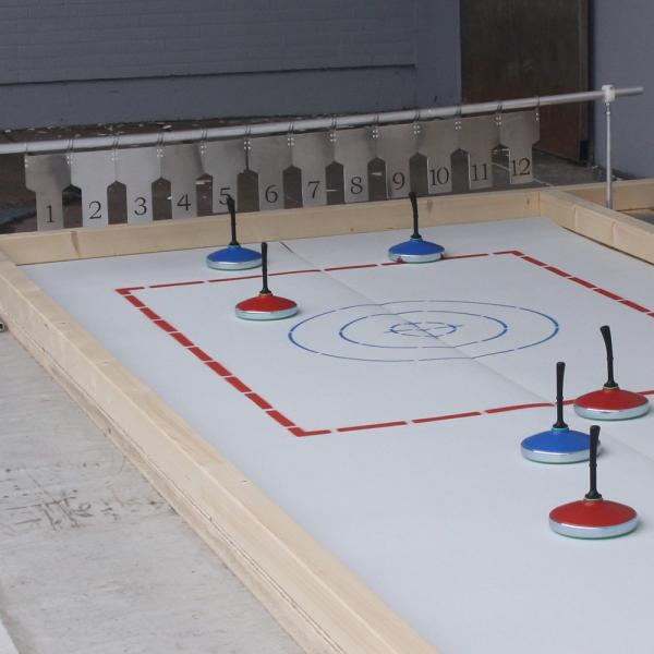 3-Eisstockschießen / Curling / Lattlschießen