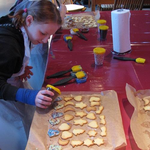 Kinderbäckerei / Weihnachtsbäckerei / Bäckerei / Kekse backen