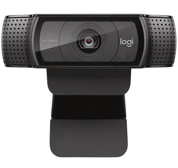 Webcam Logitech C920 Full HD 1080p Webcam für Videokonferenzen für zum Beispiel Zoom, Youtube, Skype