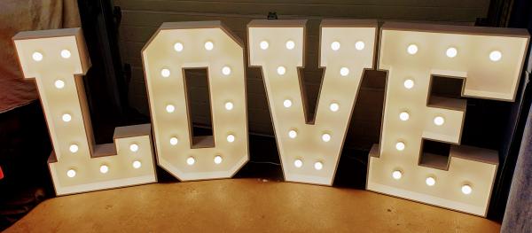 1-XXL - LOVE - Buchstaben, LOVE - Sign