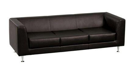 1-Loungesofa Korfu schwarz