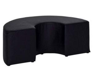 1-Loungesitzer LIFE Donut schwarz