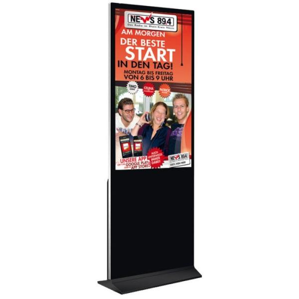 1-Digitale Info-Stele 55″ Super-Slim