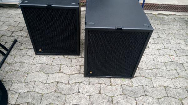 2-Westlab Audio Labsub 18 & Labline 265 mit Vertikal Cradle 4.6 KW