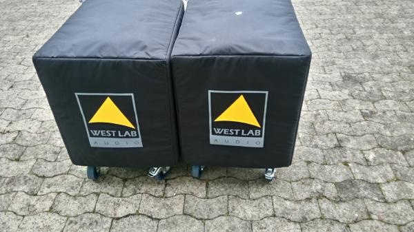 5-Westlab Audio Labsub 18 & Labline 265 mit Vertikal Cradle 4.6 KW