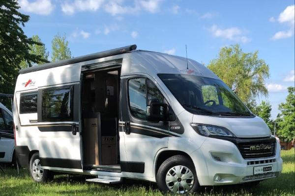 2-Malibu Van 600 DB, Wohnmobil mit Querbett, Model 2020, inkl. Markise