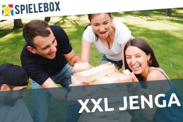 3-Spielebox - Partyspiele Outdoor. Spiele fürs Feiern zu Hause oder im Garten.