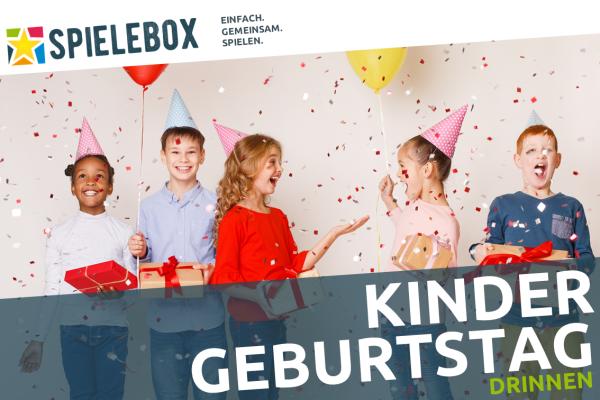 Spielebox - Kindergeburtstag. Ein lustiger Partyspaß für zu Hause