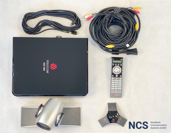 1-Polycom HDX Videokonferenzsystem Videokonferenzanlage
