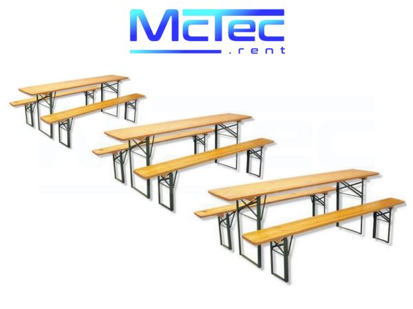 Bierbank Biertisch Festzeltgarnitur Bierzeltgarnitur Gartenmöbel Bierzelt